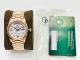 EW Factory V2 Super Clone Rolex Rose Gold DayDate 40 EWF 3255 White MOP Rose Gold Bracelet with nfc card (8)_th.jpg